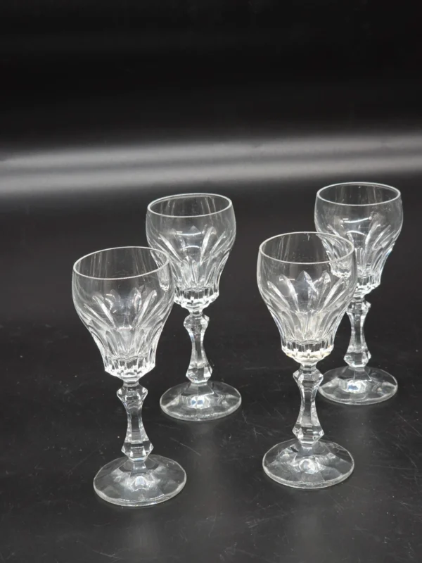 Kieliszki kryształowe Cristal d'Arques France zestaw 4 sztuki