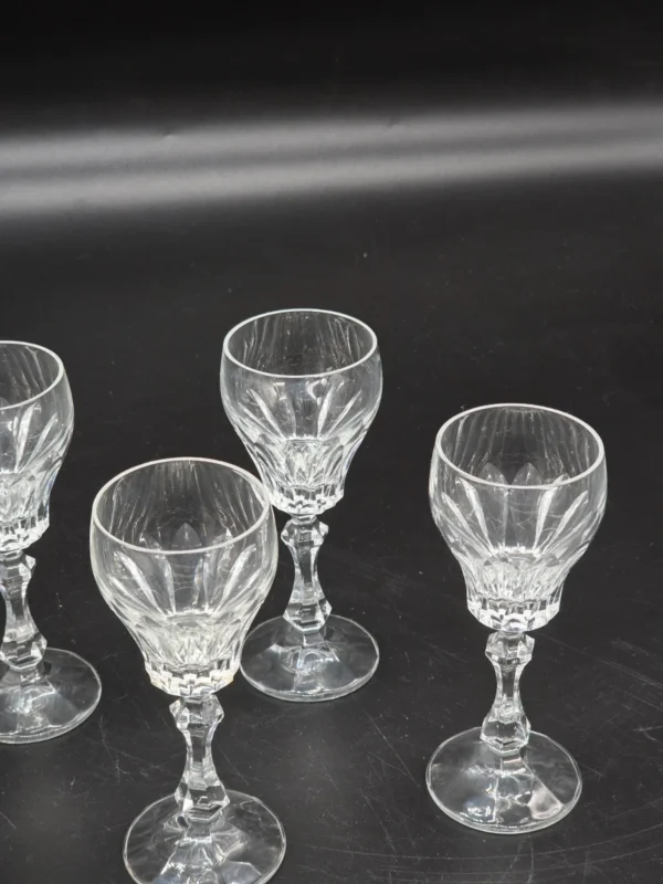Kieliszki kryształowe Cristal d'Arques France zestaw 4 sztuki