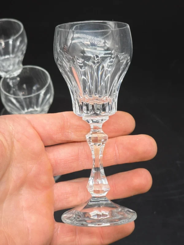 Kieliszki kryształowe Cristal d'Arques France zestaw 4 sztuki