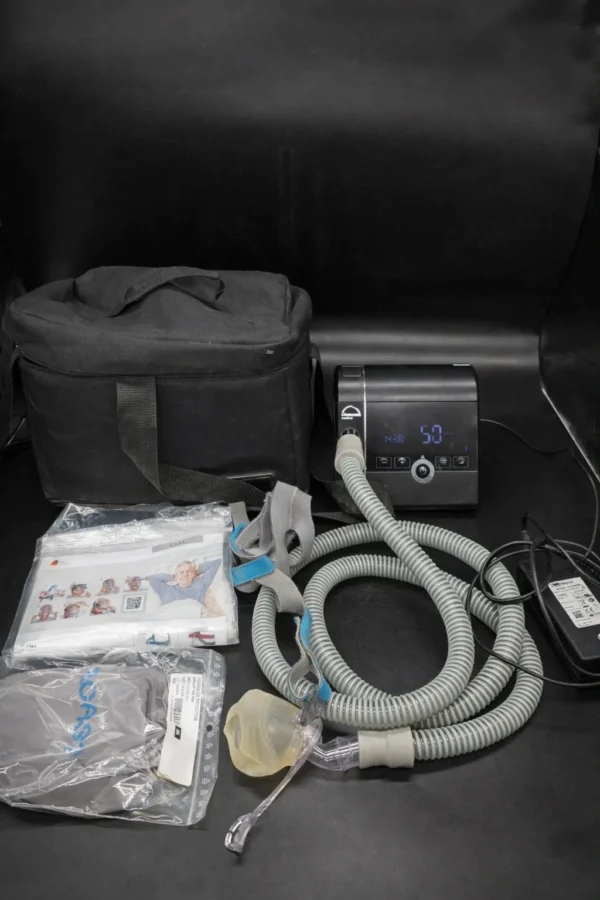 Aparat CPAP Lowenstein Prisma smart wm 090 TD kompletny zestaw maska torba
