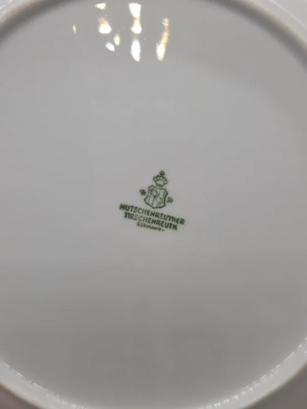 Waza do zupy z paterą Hutschenreuther Tirschenreuth złocona porcelana