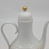 Dzbanek do kawy herbaty Hutschenreuther Tirschenreuth porcelana złocona zestaw