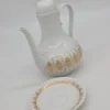 Dzbanek do kawy herbaty Hutschenreuther Tirschenreuth porcelana złocona zestaw
