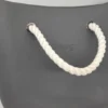 Torebka O bag szara antracytowa duża organizer liny