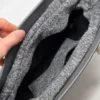 Torebka O bag szara antracytowa duża organizer liny