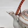 Orientalny zestaw do herbaty z podgrzewaczem ptaki kpl 6 osób