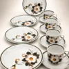 Winterling Röslau Bavaria porcelanowy zestaw śniadaniowy 4 osoby 12 el