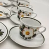 Winterling Röslau Bavaria porcelanowy zestaw śniadaniowy 4 osoby 12 el