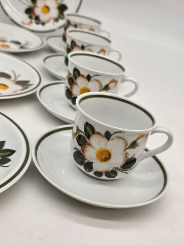 Winterling Röslau Bavaria porcelanowy zestaw śniadaniowy 4 osoby 12 el