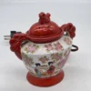 Japońska lampa porcelanowa zapachowa Gejsze Pies Fu styl Kutani