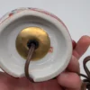 Japońska lampa porcelanowa zapachowa Gejsze Pies Fu styl Kutani