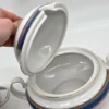 Seltmann Weiden Patricia Bavaria porcelana kobalt złoto zestaw waza sosjerka