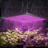 Lampa LED Grow 15W Hengda do uprawy roślin 225 LED 31x31 cm