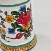 Kufel ceramiczny BMF West Germany motyw kwiatowy 16 cm