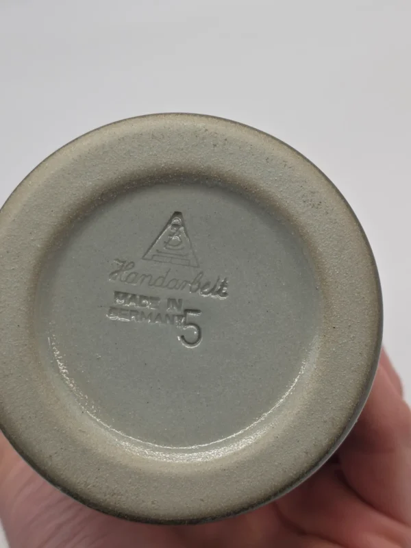 Niemiecki wazon ceramiczny jubileuszowy Zum 70 Geburtstag 25 cm