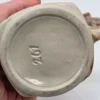 Kufel ceramiczny WF Frontenhausen 1985 relief wędrowiec 17 cm