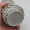 Kufel ceramiczny kolekcjonerski WF Rohr 1986 relief scenka orka 17 cm
