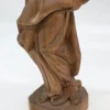 Drewniana rzeźba Madonna z Dzieciątkiem rękodzieło figura 42 cm
