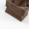 Drewniana rzeźba Madonna z Dzieciątkiem J. Lercher Tyrol 54 cm