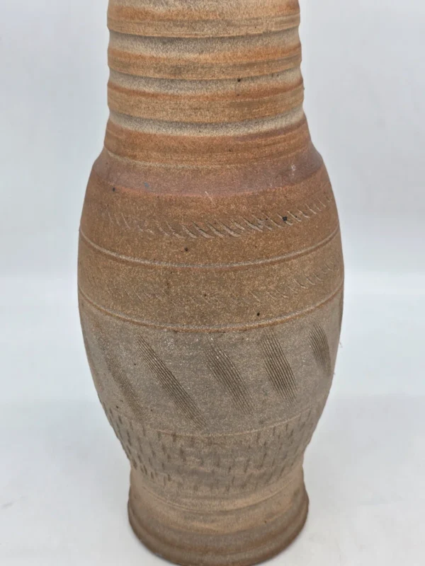 Wazon podłogowy ceramika artystyczna brutalist handmade 48 cm