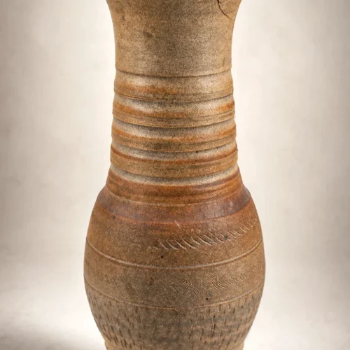 Wazon podłogowy ceramika artystyczna brutalist handmade 48 cm