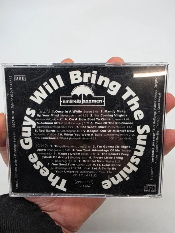 Płyta CD Umbrella Jazzmen These Guys Will Bring The Sunshine Autografy 2CD