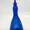 Smukła karafka z kobaltowego szkła satynowego 1,4 L