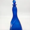Smukła karafka z kobaltowego szkła satynowego 1,4 L