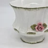 Ceramiczna osłonka na doniczkę Made in Italy róża vintage