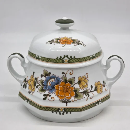 Porcelanowa waza Winterling Kirchenlamitz Bavaria kwiaty vintage