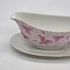 Sosjerka porcelanowa Pirkenhammer Made in Czechoslovakia fioletowe kwiaty