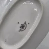 Sosjerka porcelanowa Pirkenhammer Made in Czechoslovakia fioletowe kwiaty