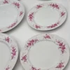 Komplet talerzy Seltmann Weiden Bavaria 12 el fioletowe kwiaty vintage