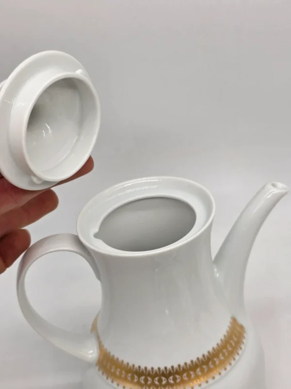 Serwis kawowy Thomas Germany Rosenthal złote zdobienia 5 osób vintage