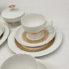Serwis kawowy Thomas Germany Rosenthal złote zdobienia 5 osób vintage