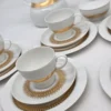 Serwis kawowy Thomas Germany Rosenthal złote zdobienia 5 osób vintage