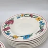 Serwis obiadowy Ceramica Olympia kwiaty polne 31 elementów rustykalny