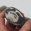 Świecznik z rogu naturalnego Finlandia Kemijärvi rękodzieło