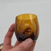 Kryształowe puzderko grzybek miodowy Crystalwist ręcznie szlifowany 14 cm