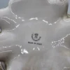 Ogromny dzban Capodimonte Włochy rzeźbiona ceramika kwiaty 48 cm