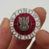 Odznaka Wzorowy Dowódca srebrny orzeł odznaczenie wojskowe PRL