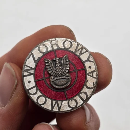 Odznaka Wzorowy Dowódca Mennica Państwowa PRL bez ubytków