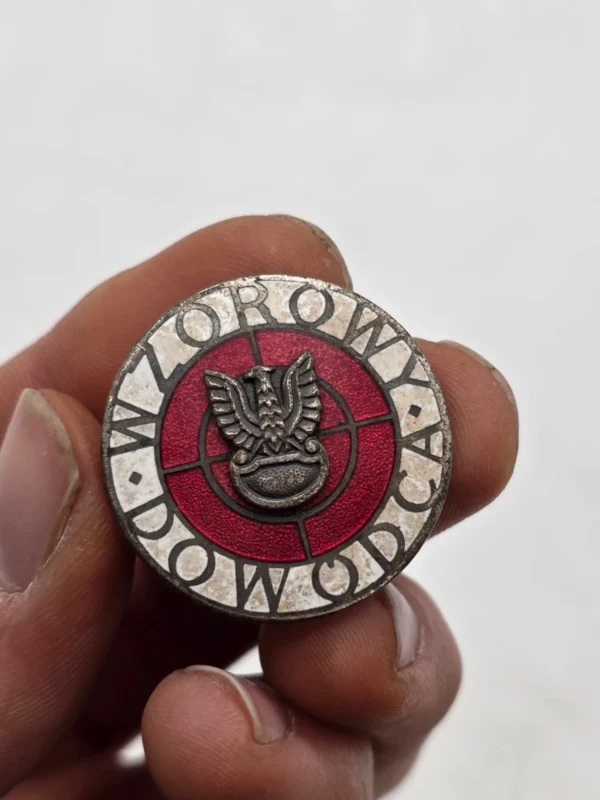 Odznaka Wzorowy Dowódca Mennica Państwowa PRL bez ubytków