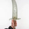 Rzadka karafka miecz Ararat Dvin szkło grawer ręczny 69 cm