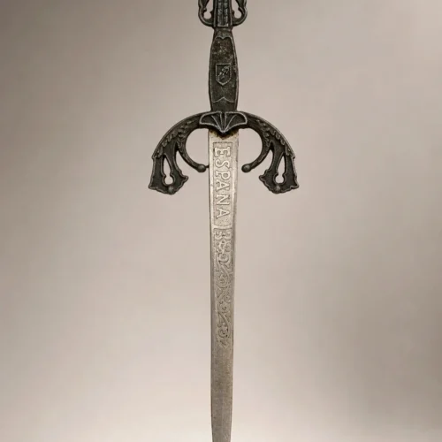 Ozdobny nożyk do listów miecz hiszpański Toledo pamiątka vintage 24 cm