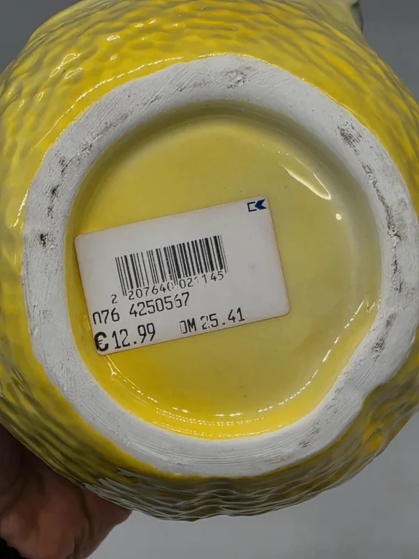 Ceramiczny dzbanek w kształcie cytryny 23 cm 1.7L Galeria Kaufhof