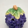 Cukiernica pojemnik na dżem winogrona Ramsel Hamburg vintage 13 cm