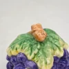 Cukiernica pojemnik na dżem winogrona Ramsel Hamburg vintage 13 cm