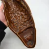 Ceramiczny półmisek w kształcie ryby naczynie do serwowania lub ozdoba 41 cm
