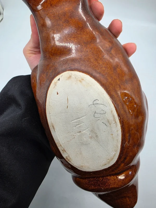 Ceramiczny półmisek w kształcie ryby naczynie do serwowania lub ozdoba 41 cm
